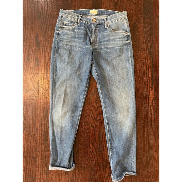 Mother Skinny Not Skinny Blue Skies Tomorrow Wash Jeans Size 27 - Picture 3 of 16
